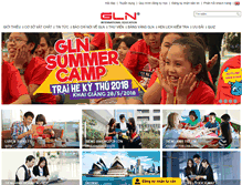 Tablet Screenshot of gln.edu.vn